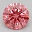 2.05 Ct. Fancy Vivid Pink Round Lab Grown Diamond