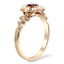 The Ebele Ring, smalltop view on a hand