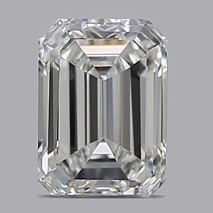 Emerald diamond — real photo