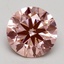 2.50 Ct. Fancy Intense Pink Round Lab Grown Diamond