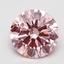 1.44 Ct. Fancy Vivid  Pink Round Lab Grown Diamond