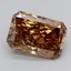 2.96 Ct. Fancy  Brown Radiant Lab Grown Diamond
