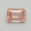 1.76 Ct. Fancy Vivid Pink Emerald Lab Grown Diamond