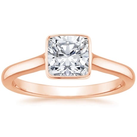 14K Rose Gold Luna Bridal Set