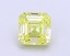 1.59 Ct. Fancy Intense  Yellow Asscher Lab Grown Diamond
