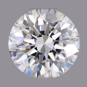 Round diamond — real photo