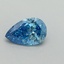 1.02 Ct. Fancy Vivid Blue Pear Lab Grown Diamond