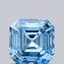 1.00 Ct. Fancy Vivid  Blue Asscher Lab Grown Diamond