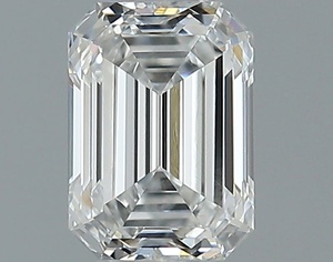 Emerald diamond — real photo