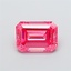 2.4 Ct. Fancy Vivid Pink Emerald Lab Grown Diamond