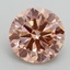 3.00 Ct. Fancy Intense Pink Round Lab Grown Diamond
