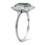 The Keena Ring, smalltop view on a hand