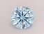 1.16 Ct. Fancy Vivid Blue Round Lab Grown Diamond