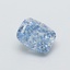 1.25 Ct. Fancy Intense  Blue Cushion Lab Grown Diamond