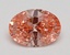 2.00 Ct. Fancy Vivid Pink Oval Lab Grown Diamond