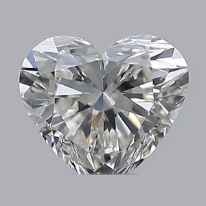 Heart diamond — real photo