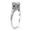 The Waltraud Ring, smalltop view on a hand