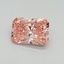 1.53 Ct. Fancy Vivid Pink Radiant Lab Grown Diamond