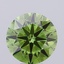 6.16 Ct. Fancy Vivid Green Round Lab Grown Diamond