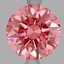 2.08 Ct. Fancy Vivid Pink Round Lab Grown Diamond