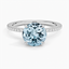 Platinum Demi Three-Quarter Coverage Diamond Ring (1/3 ct. tw.), smalltop view