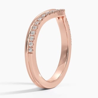 Mara Double Contoured Diamond Ring