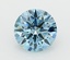 1.02 Ct. Fancy Vivid  Blue Round Lab Grown Diamond