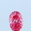 0.35 Ct. Fancy Vivid Pink Oval Lab Grown Diamond