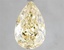 4.53 Ct. Fancy Intense Yellow Pear Lab Grown Diamond