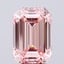 4.08 Ct. Fancy Intense Pink Emerald Lab Grown Diamond
