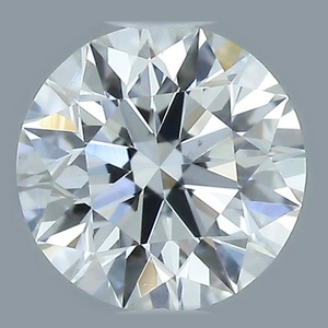Round diamond — real photo