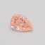 0.29 Ct. Fancy Vivid Pink Pear Lab Grown Diamond