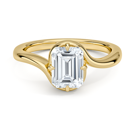 Bezel Atelier Solitaire Diamond Ring