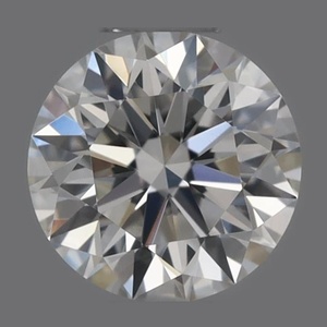 Round diamond — real photo