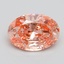1.80 Ct. Fancy Intense Pink Oval Lab Grown Diamond