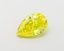 1.00 Ct. Fancy Vivid Yellow Pear Lab Grown Diamond
