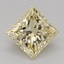 1.06 Ct. Fancy Yellow Princess Lab Grown Diamond