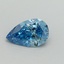 1.06 Ct. Fancy Vivid Blue Pear Lab Grown Diamond
