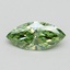 1.03 Ct. Fancy Vivid Green Marquise Lab Grown Diamond