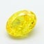 2.02 Ct. Fancy Vivid  Yellow Oval Lab Grown Diamond