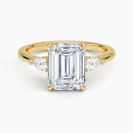 Petite Opera Three Stone Diamond Ring - Brilliant Earth