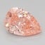 2.01 Ct. Fancy Vivid Pink Pear Lab Grown Diamond