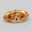 1.04 Ct. Fancy Intense Yellow Orange Marquise Lab Grown Diamond