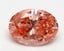 2.00 Ct. Fancy Vivid Pink Oval Lab Grown Diamond