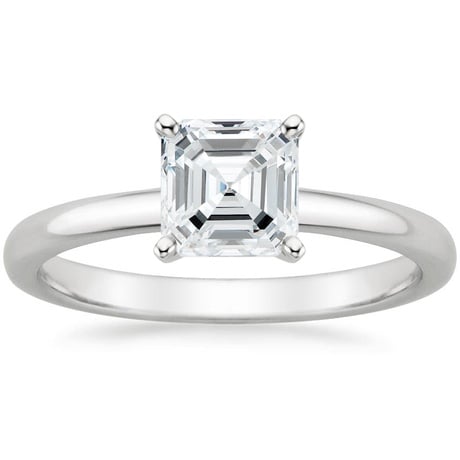 18K White Gold 2mm Comfort Fit Bridal Set