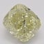 2.01 Ct. Fancy Yellow Cushion Diamond