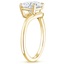 18K Yellow Gold Lévita Solitaire Ring, smallside view