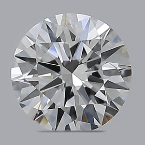 Round diamond — real photo