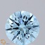 2.11 Ct. Fancy Vivid  Blue Round Lab Grown Diamond