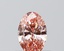 0.56 Ct. Fancy Vivid Pink Oval Lab Grown Diamond